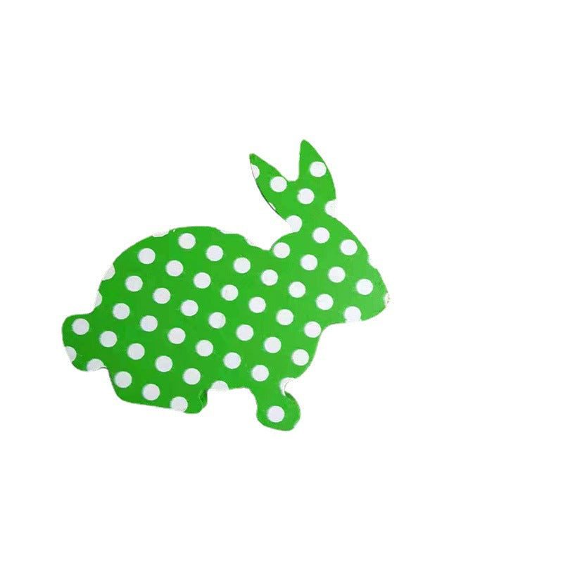 Tablero de densidad al por mayor Conejo de Pascua Adornos decorativos de madera